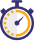 L'insigne réactif est celui d'un chronomètre
